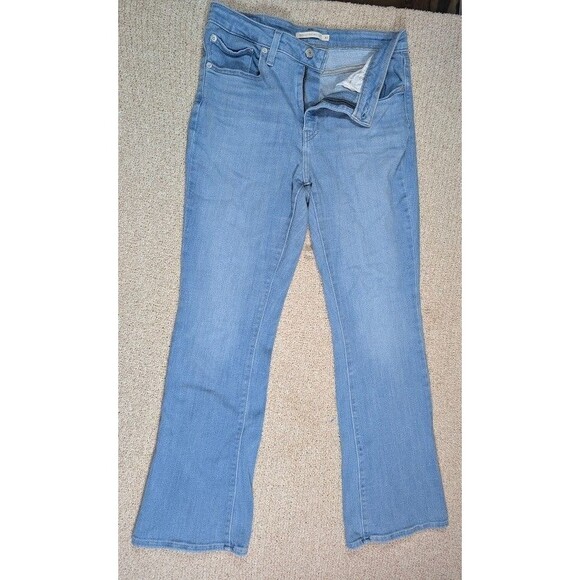 Levi’s 725 High Rise Bootcut Jeans Women’s 30x30 Light Wash Stretch Denim - Picture 1 of 12